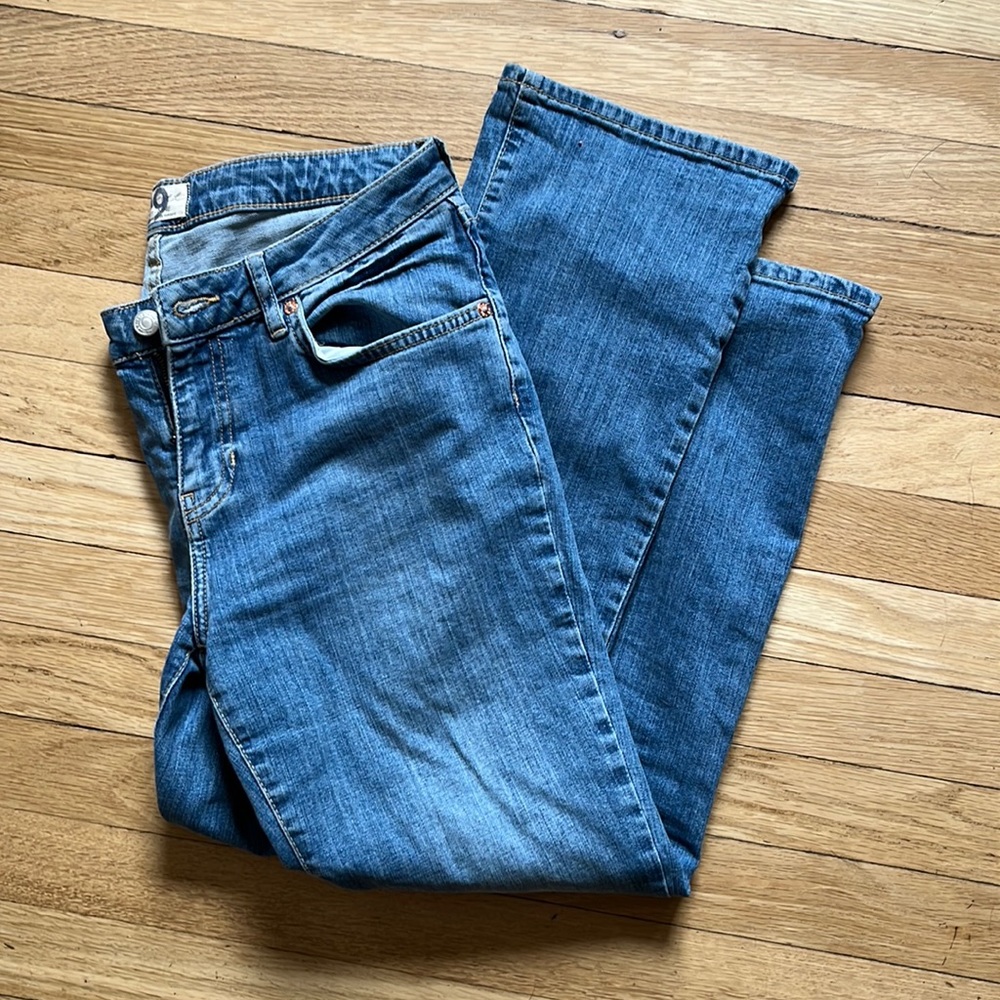 Free People Liv crop flare denim